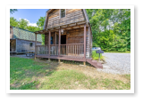 exterior of one of our cabins