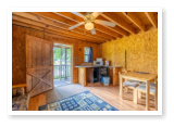 interior of one of our cabins
